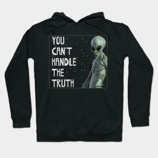 You Can't Handle The Truth - Grey Alien - Area 51 Hoodie